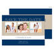 Navy Blissful Love Photo Save the Date Cards Image 6 of 6
